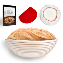 Load image into Gallery viewer, Bread Proofing Banneton Basket - 9 inches
